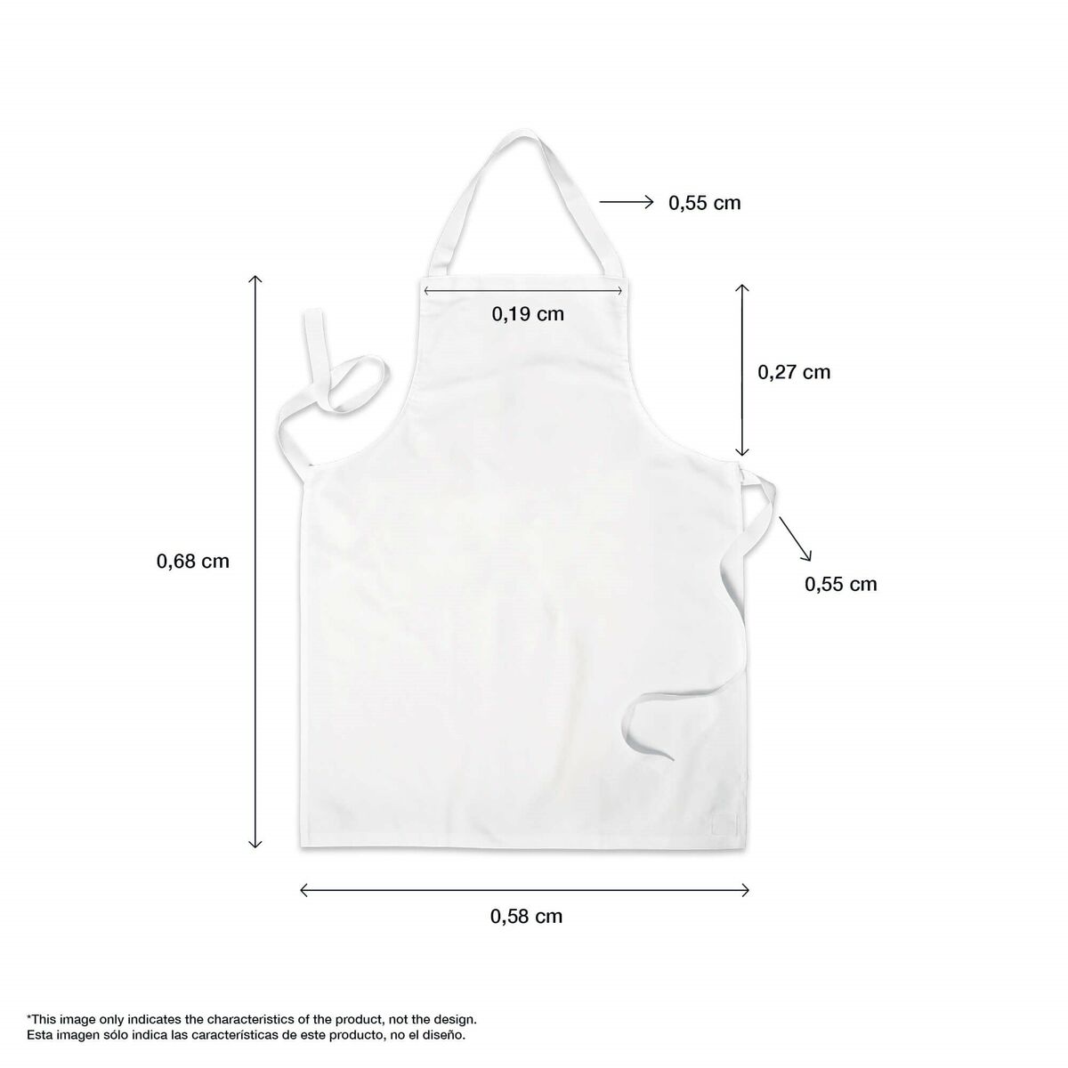 Grembiule Belum 0400-65 Multicolore 66 x 58 cm Per bambini
